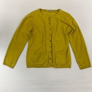 Boden marigold yellow cardigan